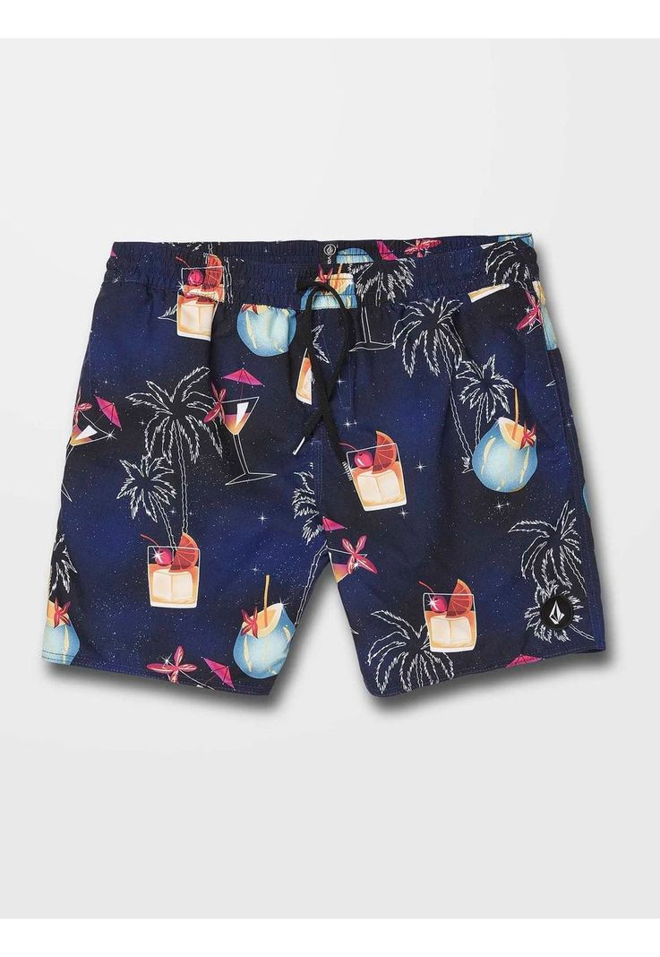 Traje de Baño NOVELTY TRUNK 17 Hombre Azul Volcom-4