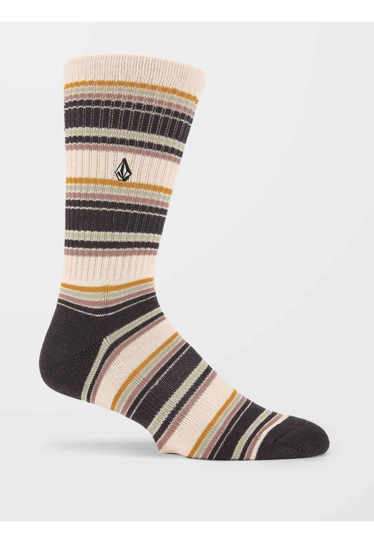 Socks Stripes Verde Hombre Volcom-3