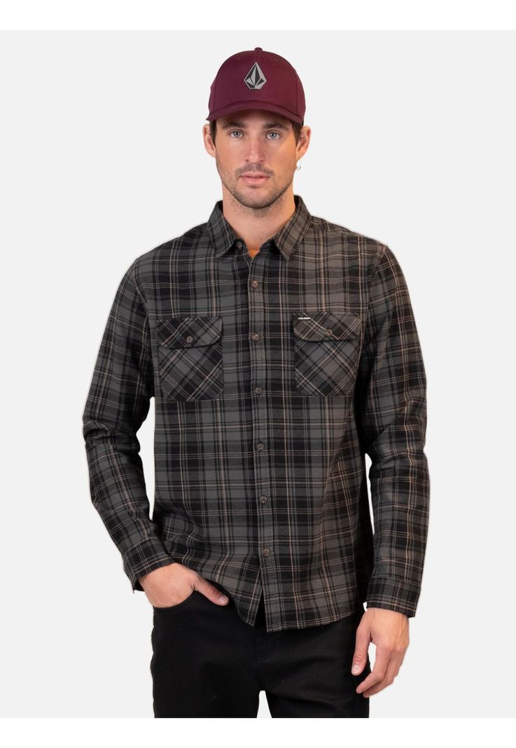 Camisa Gravix Multicolor Hombre Volcom-0