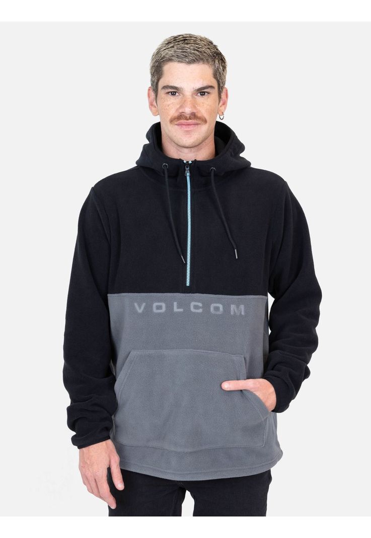 Poleron Grind Gris Hombre Volcom-0