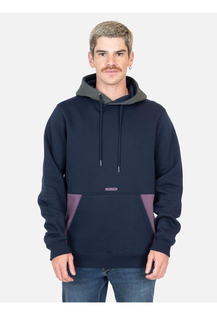 Poleron Thrillix Azul Marino Hombre Volcom-0