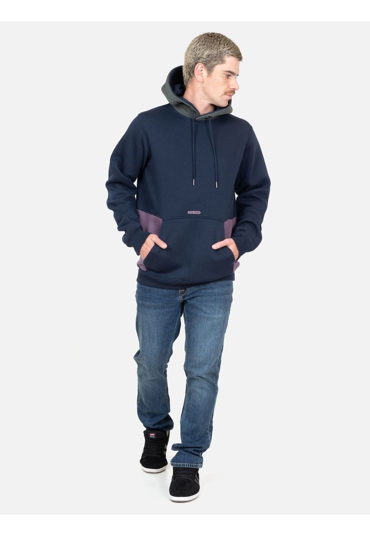 Poleron Thrillix Azul Marino Hombre Volcom-3