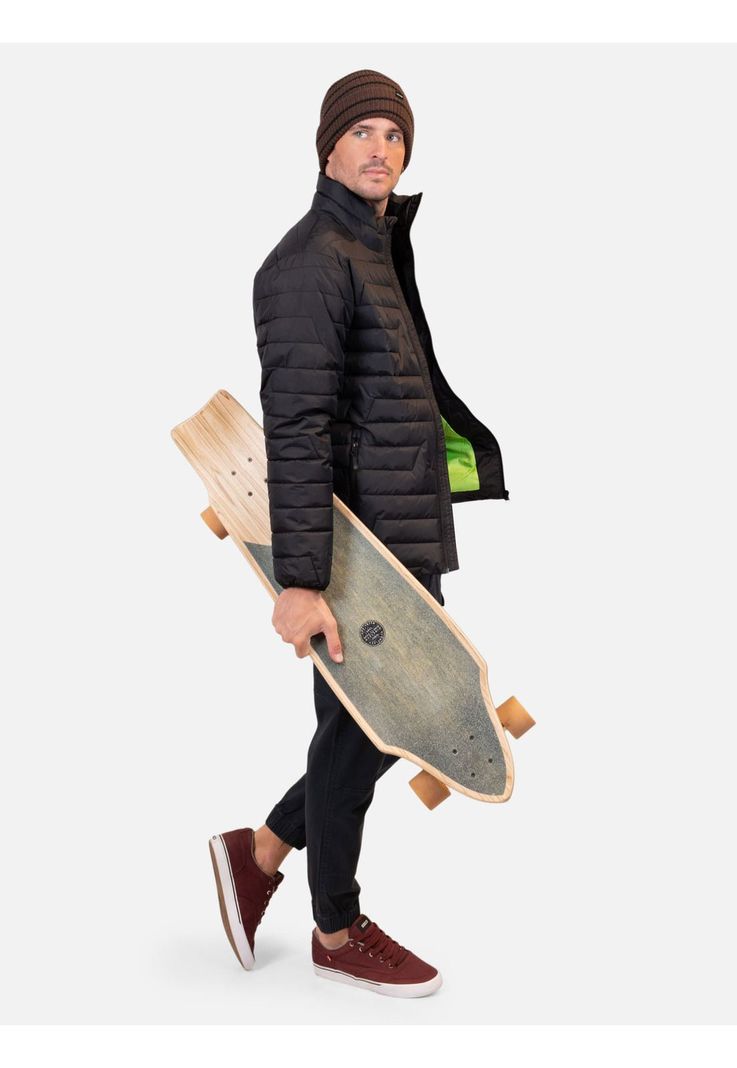 Parka Rave Negro Hombre Volcom-4