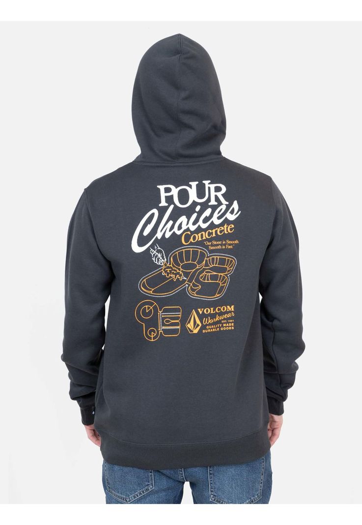 Poleron Driftone Gris Hombre Volcom-1