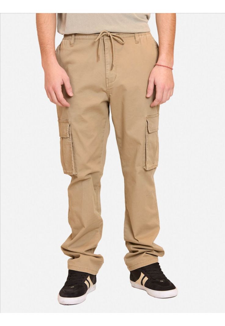 Pantalon Jogger Rusty Trou Chino Jogger Khaki Hombre Rusty-0