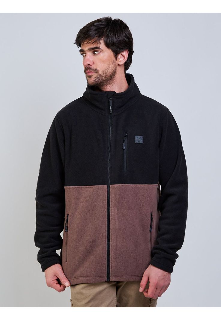 Poleron Polar Wave Dept Café Hombre Volcom
