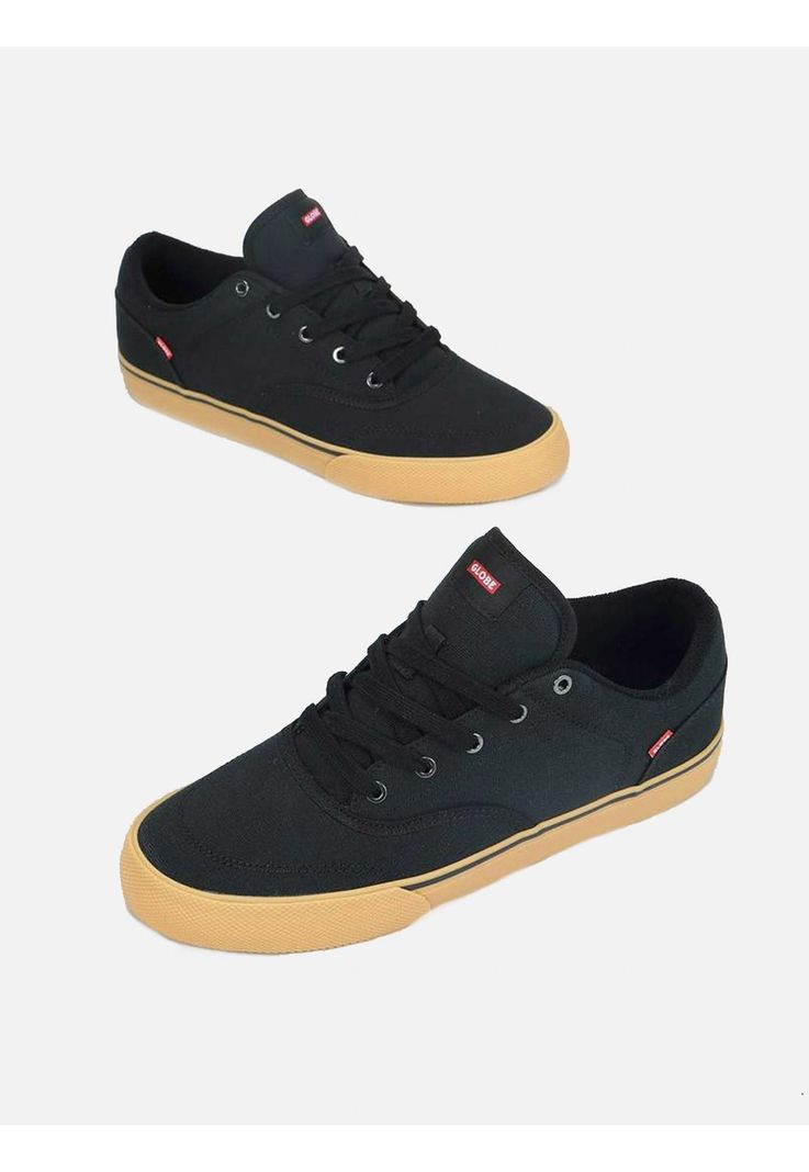 Globe Calzado De Cuero En Negro » Comprar Online Al Mejor Precio