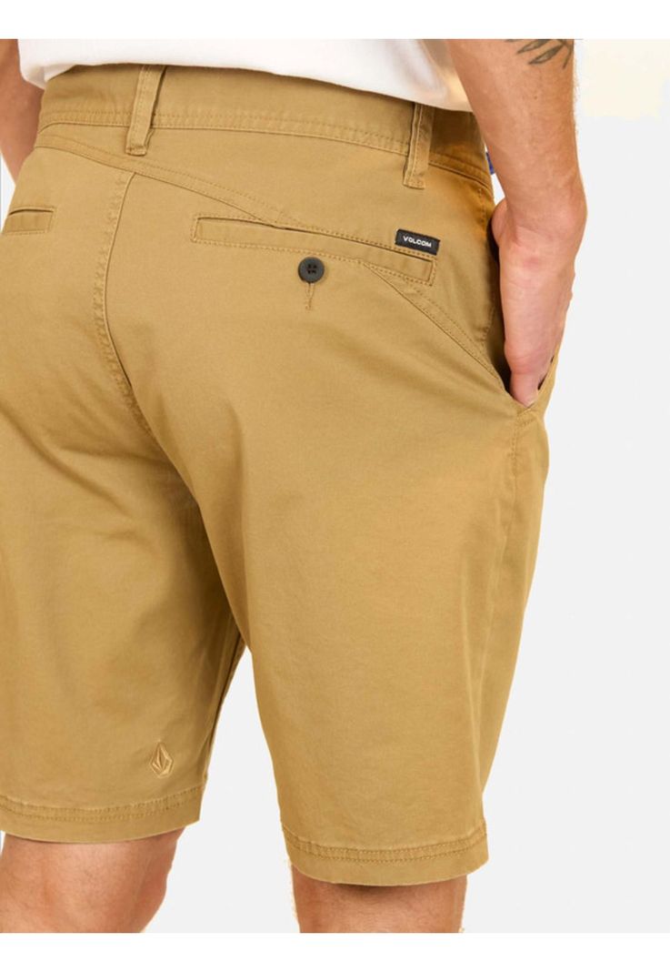 Bermuda Volcom Chino Classic Beige Hombre Volcom-2
