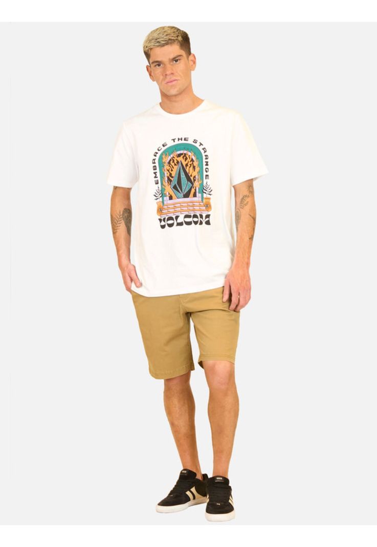 Bermuda Volcom Chino Classic Beige Hombre Volcom-3