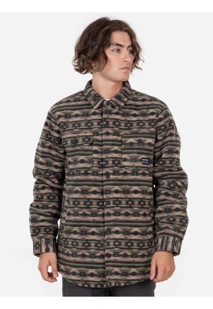 Chaqueta Jacket  Ethnic Hombre Multicolor Volcom-0