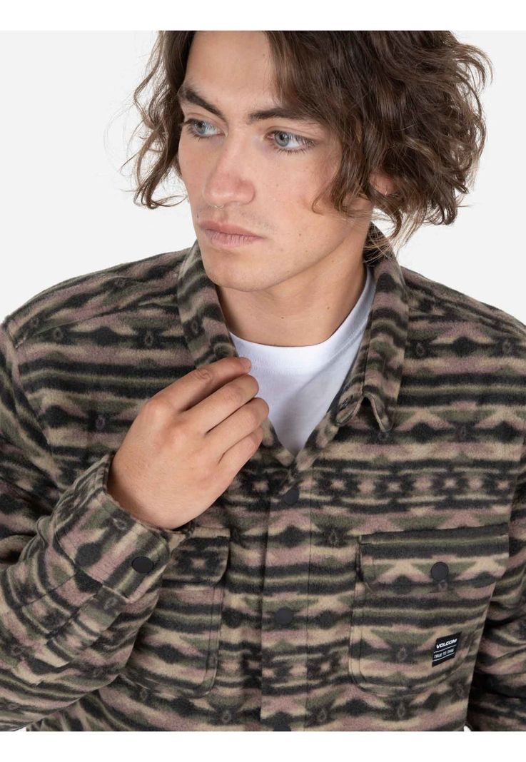 Chaqueta Jacket  Ethnic Hombre Multicolor Volcom-2