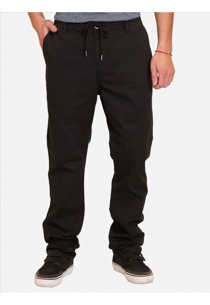 Pantalon Jogger Rusty Trou Chino Classic Negro Hombre Rusty-0