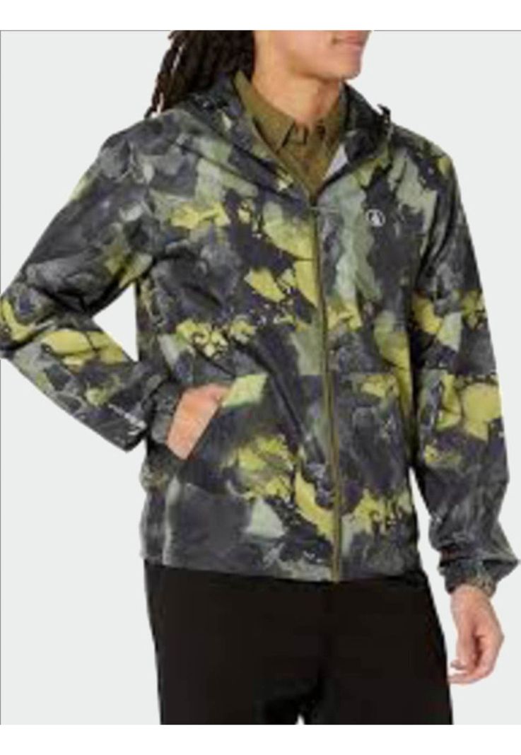 Cortaviento Phase Jacket Multicolor Hombre Volcom
