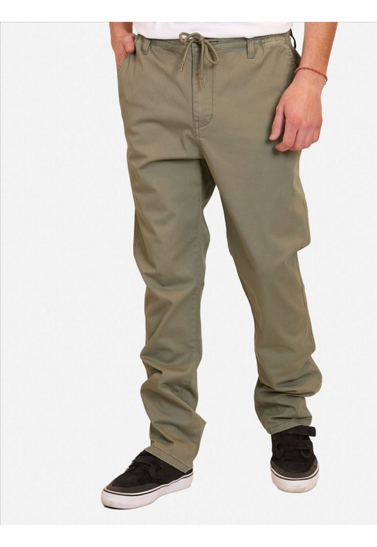 Pantalon Jogger Rusty Trou Chino Classic Verde Hombre Rusty-0