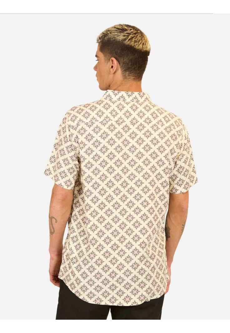 Camisa M/C Multicolor Hombre Volcom-1