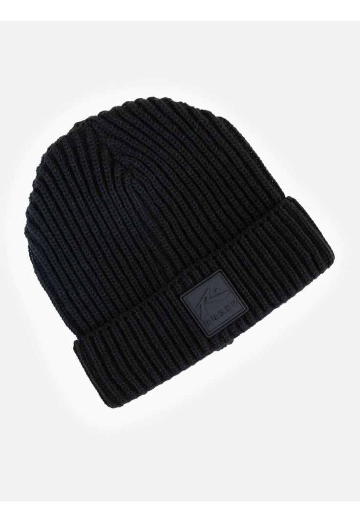 Gorro Storm Beanie Negro Hombre Rusty-2