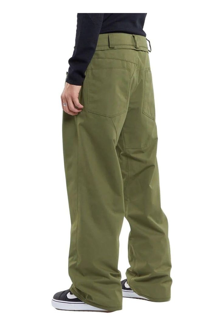 Pantalon Snow Pocket Verde Hombre Volcom-1