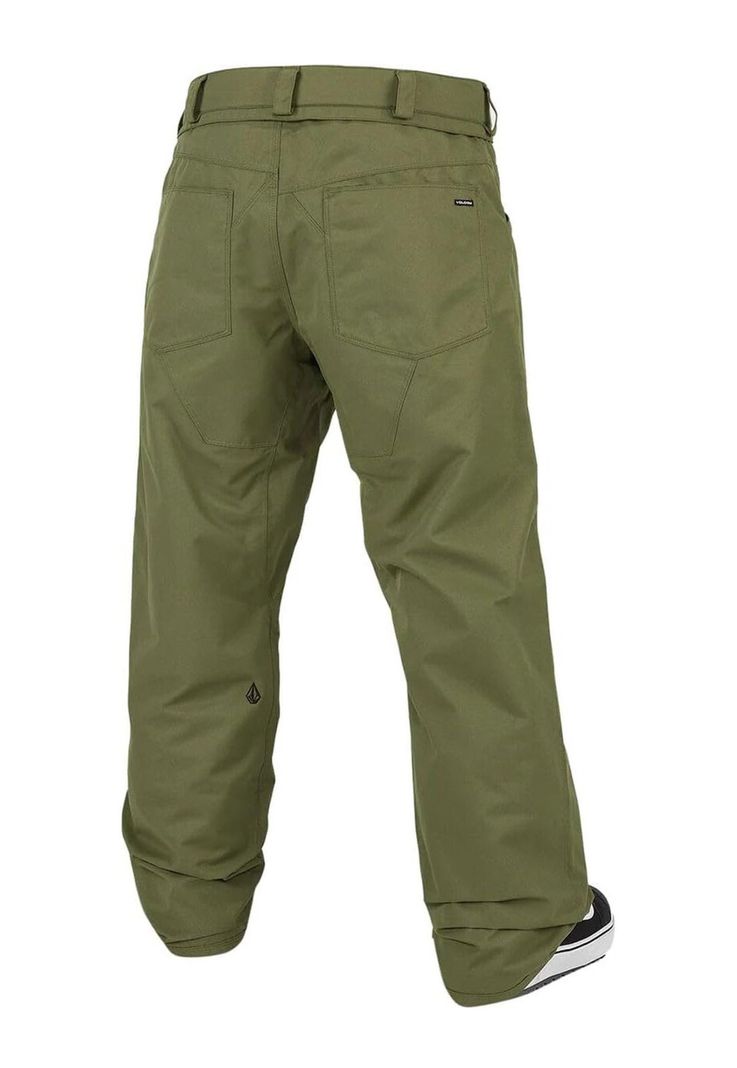 Pantalon Snow Pocket Verde Hombre Volcom-2