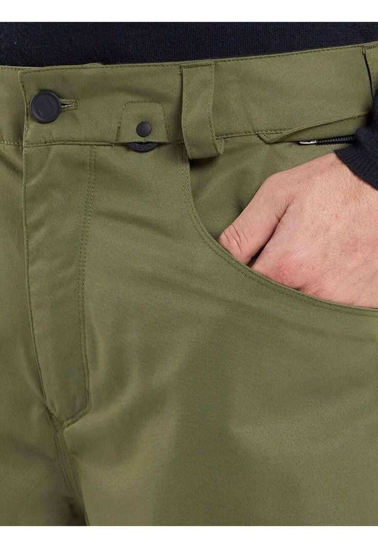 Pantalon Snow Pocket Verde Hombre Volcom-4