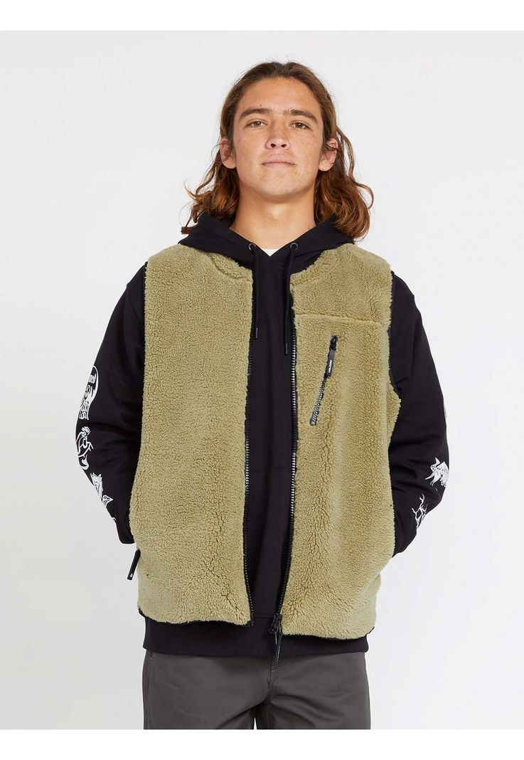 Casaca Archstone Vest Verde Hombre Volcom-0