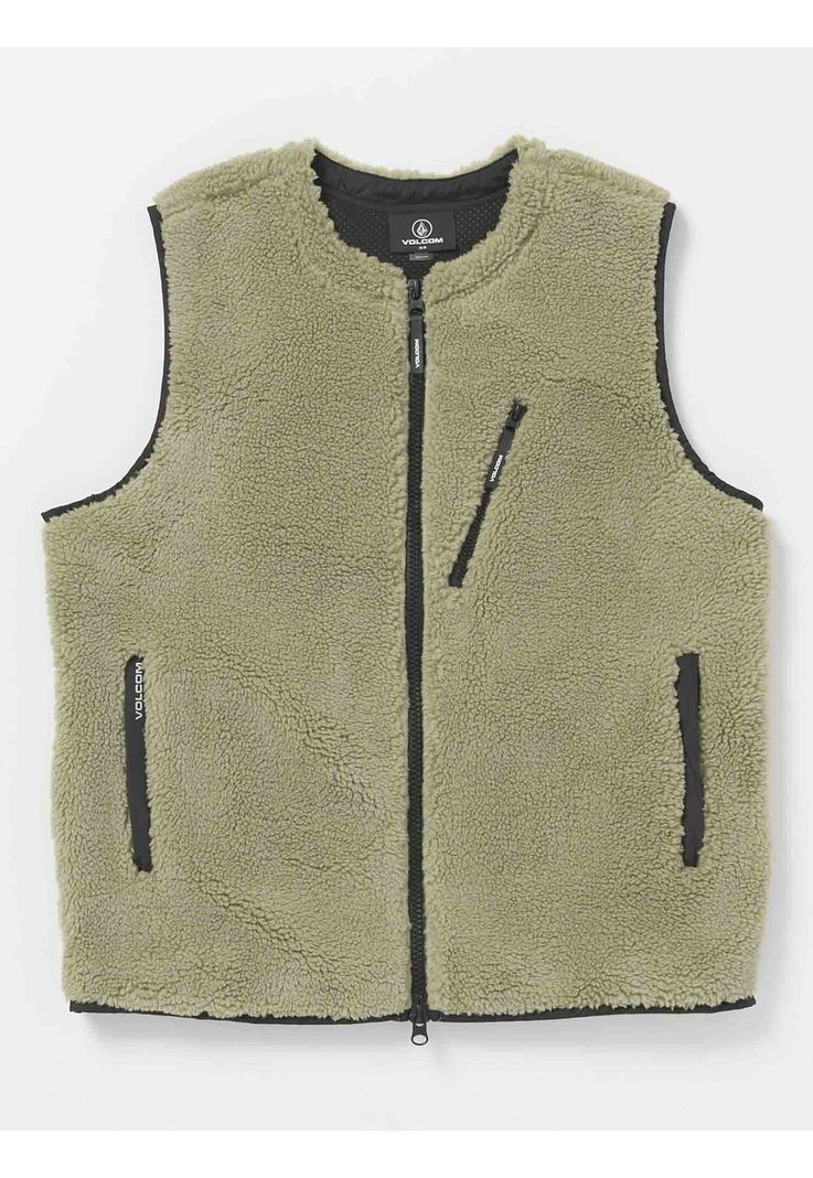 Casaca Archstone Vest Verde Hombre Volcom-4