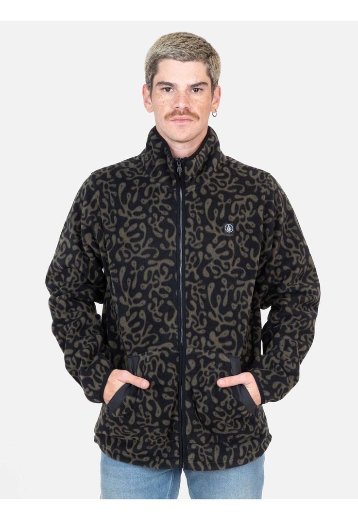 Poleron Chill Multicolor Hombre Volcom-0