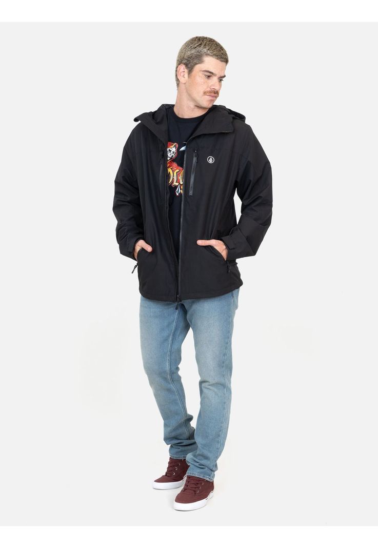Cortaviento Rebel Negro Hombre Volcom-3