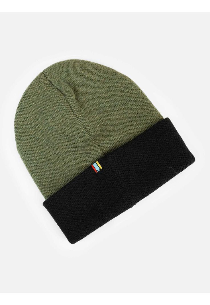 Gorro Rizo beanie Verde Hombre Rusty-3