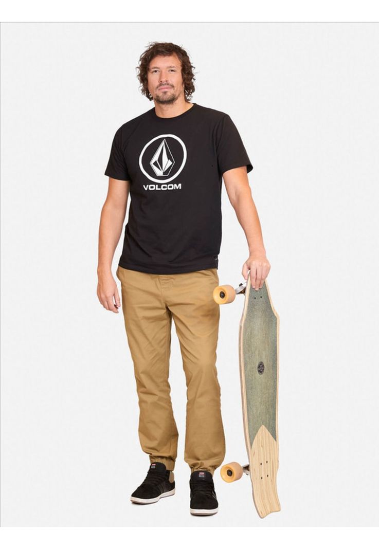 Pantalon Jogger Volcom Trou Jogger Classic Khaki Hombre Volcom-3