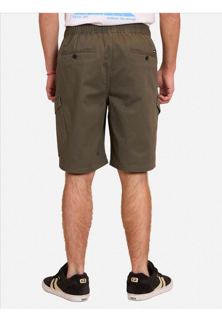 Bermuda Jogger Cargo Verde Hombre Volcom-1