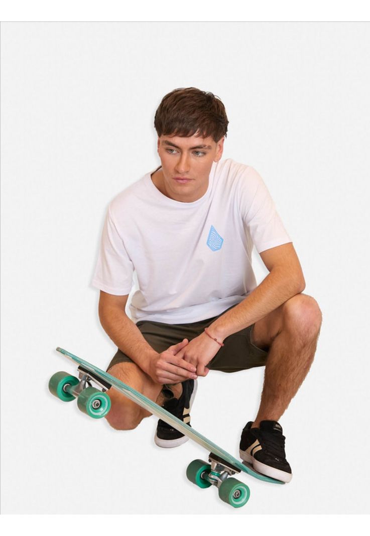 Bermuda Jogger Cargo Verde Hombre Volcom-3
