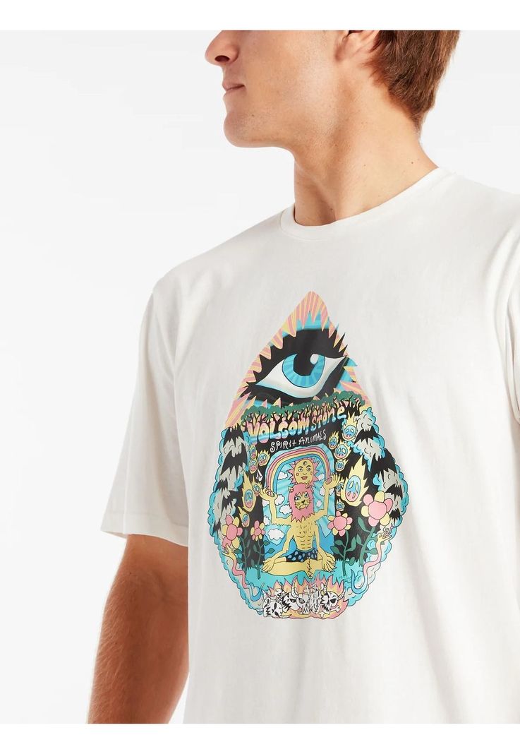 Polera MC 7P311 Hombre Blanco Volcom-3