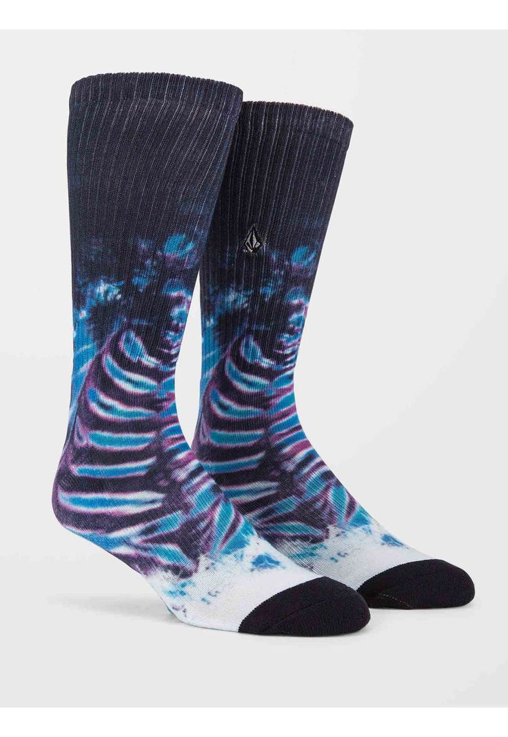 Socks Mad Wash Azul Hombre Volcom-2