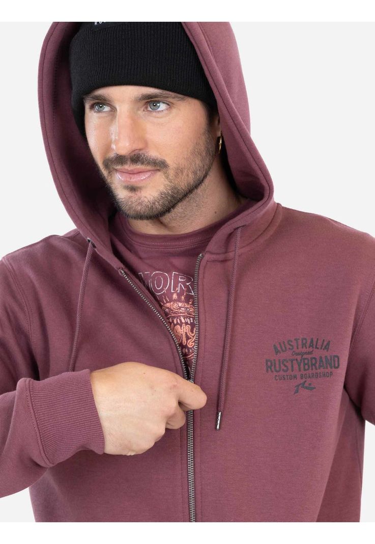 Poleron Volt Rojo Hombre Rusty-2
