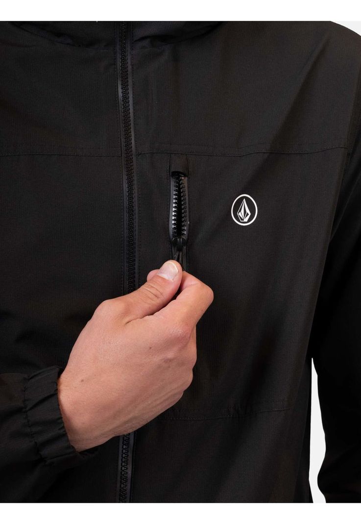 Cortaviento Action Negro Hombre Volcom-2