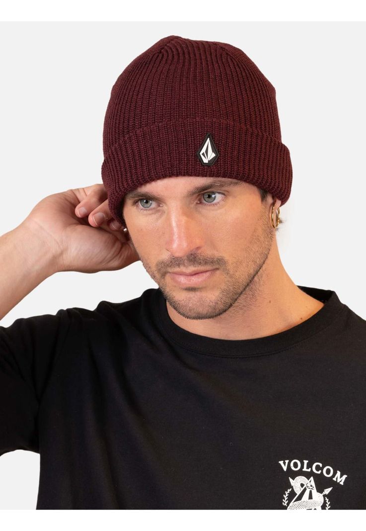 Gorro Stone Bar Beanie Burdeo Hombre Volcom-1