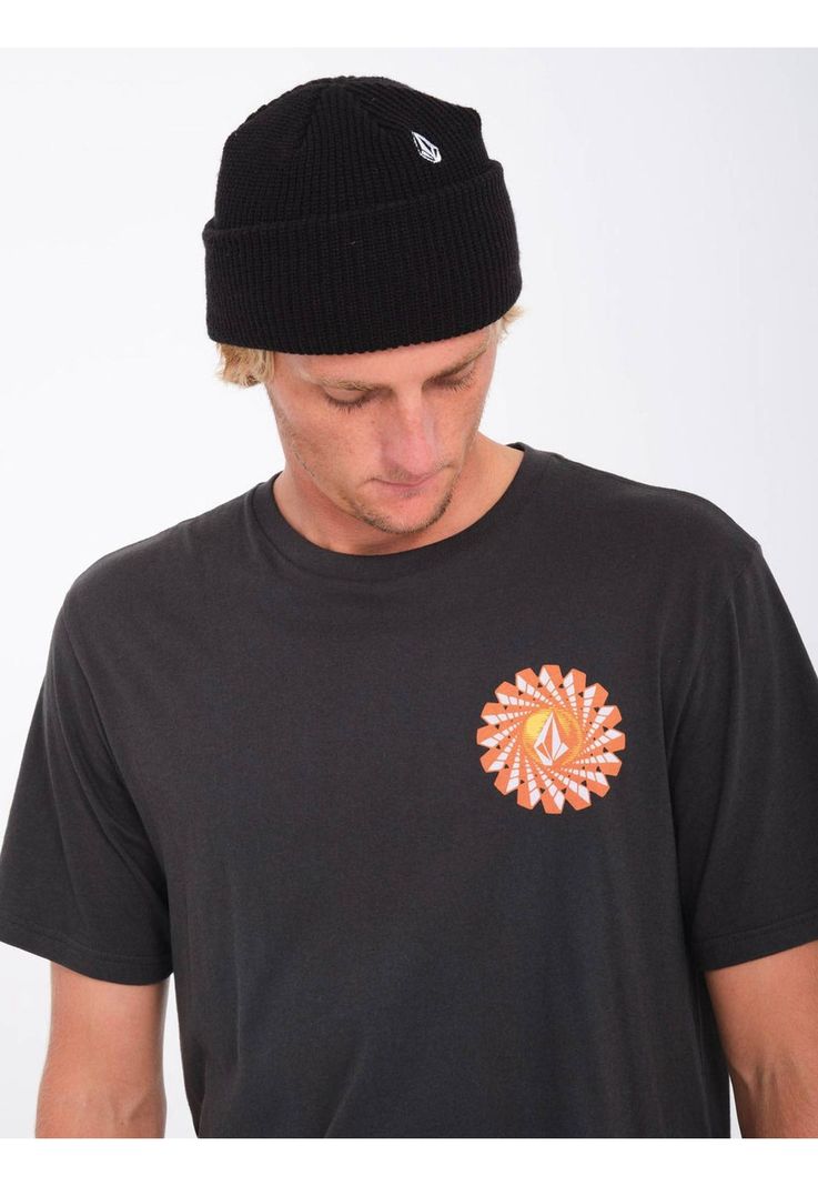 Polera Fty Molchat Sst Negro Hombre Volcom-2