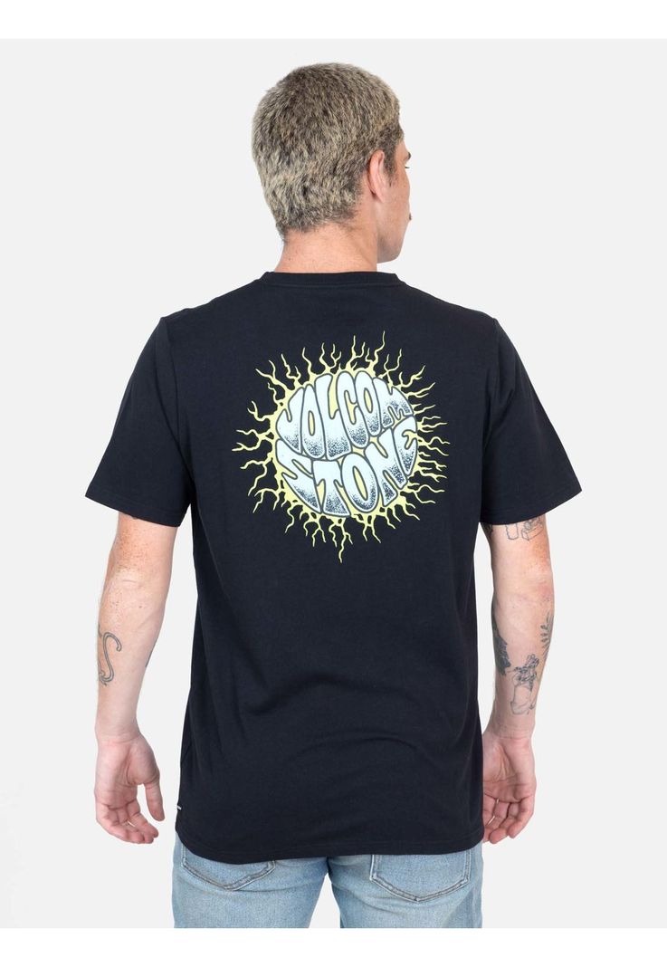 Polera MC Rebelia Negro Hombre Volcom-1
