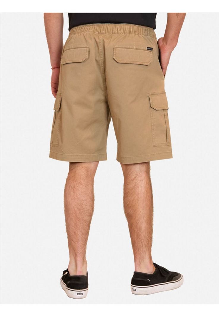Bermuda Jogger Rusty Bermuda Jogger Cargo Beige Hombre Rusty-1
