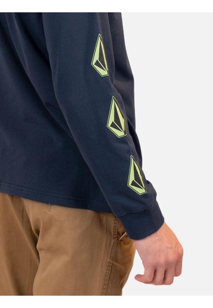 Polera ML Outstorm Azul Marino Hombre Volcom-2