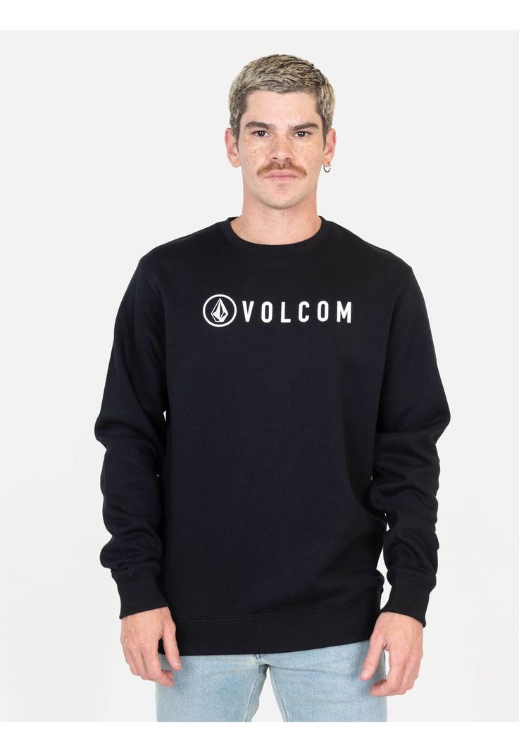 Poleron Eclipse Negro Hombre Volcom-0