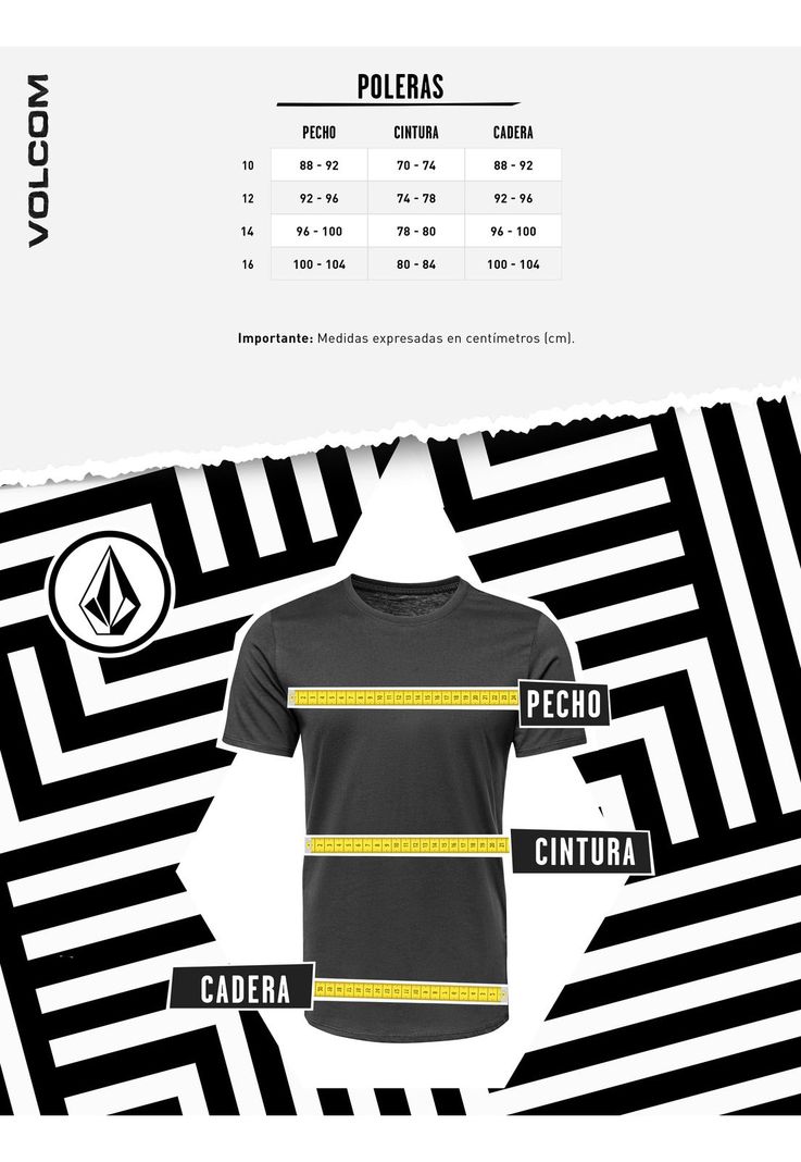 Polera MC 7P302 Hombre Negro Volcom-3