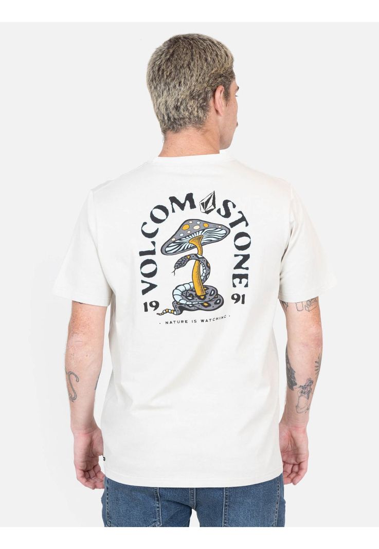 Polera MC Ridelinx Beige Hombre Volcom-1