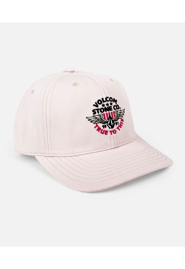 Jockey Moxey Snapback Blanco Volcom-0