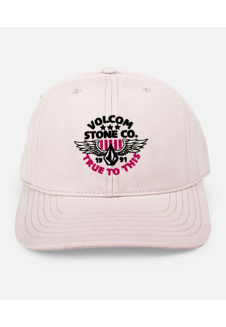 Jockey Moxey Snapback Blanco Volcom-2