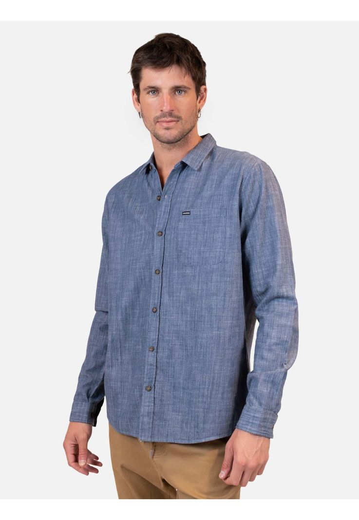 Camisa Reckwave Denim Hombre Volcom-0