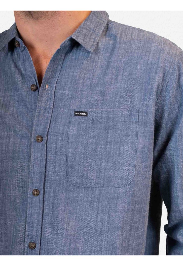 Camisa Reckwave Denim Hombre Volcom-2