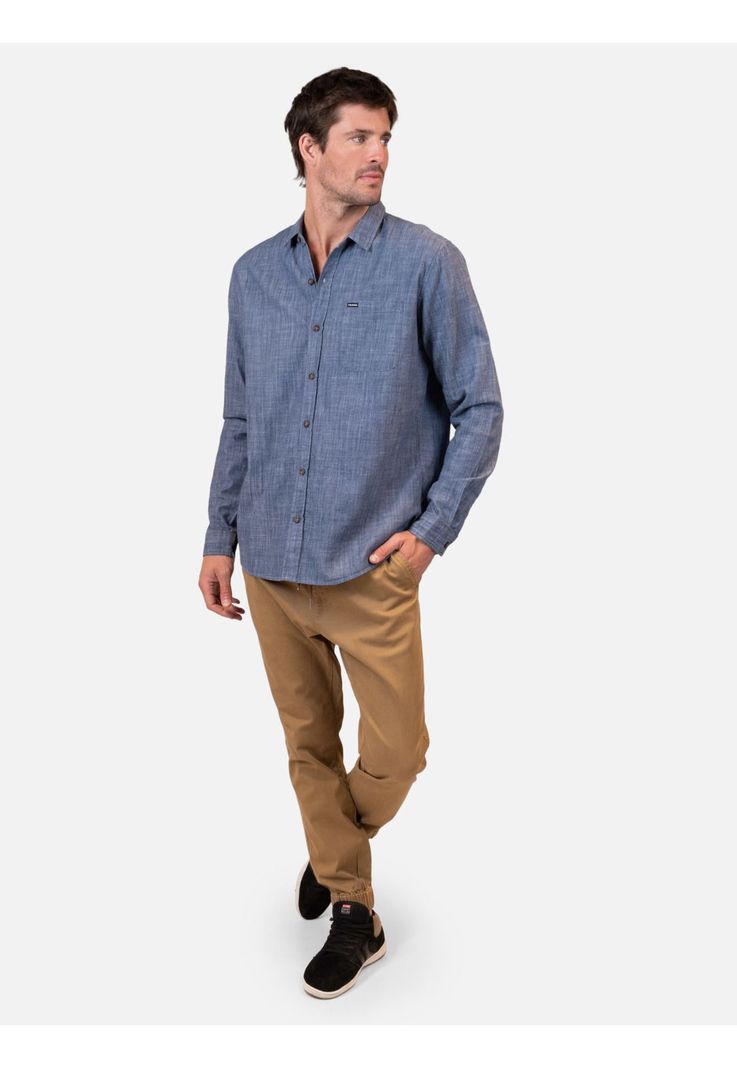 Camisa Reckwave Denim Hombre Volcom-4