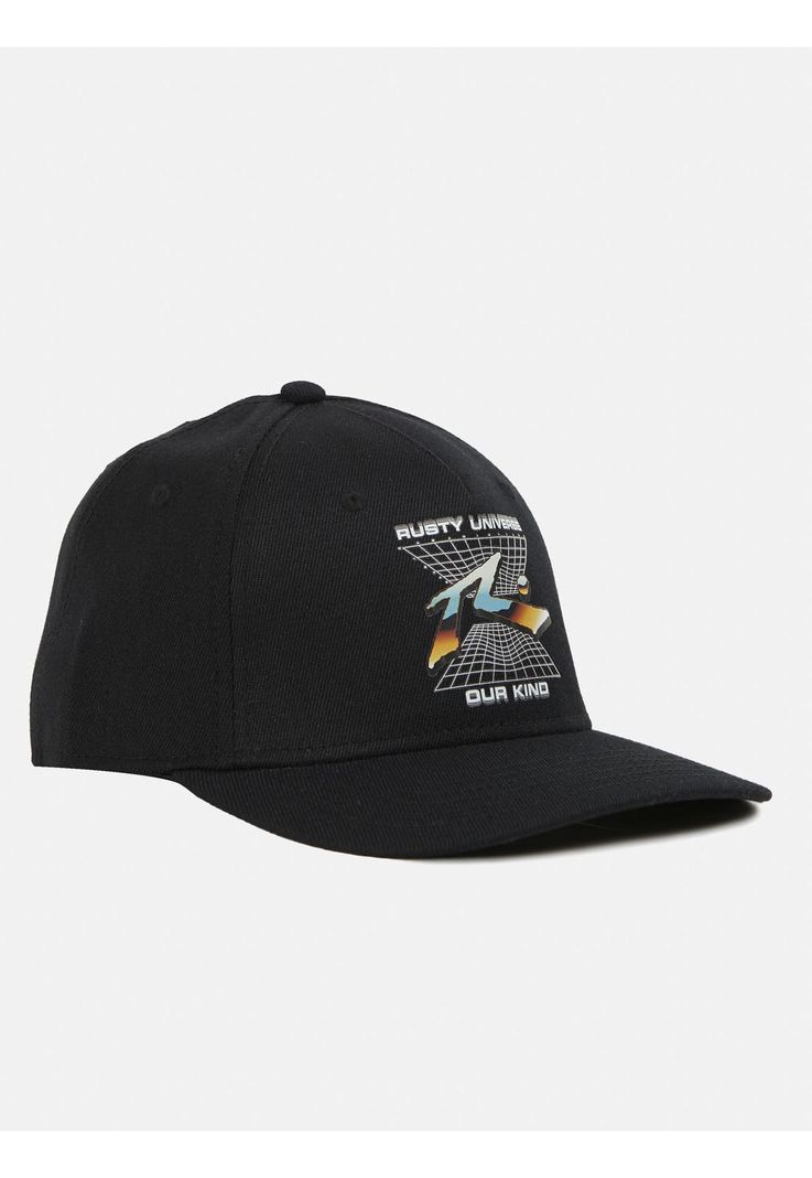 Jockey Rusty theory Cap Hombre Negro Rusty-2