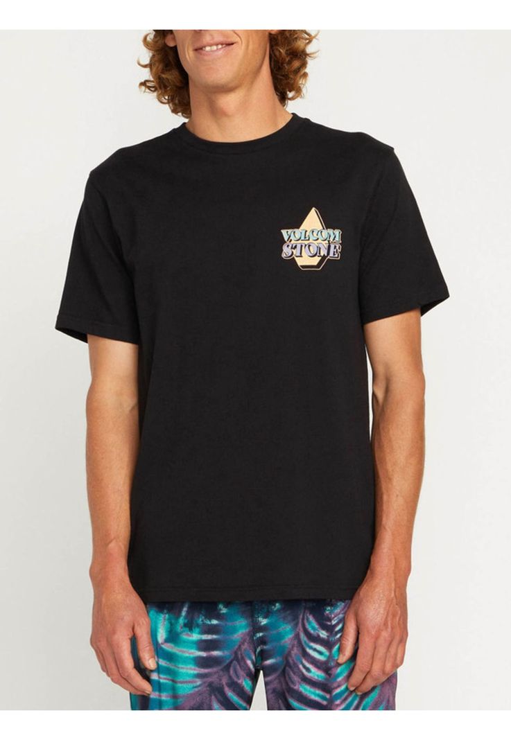 Polera Stript Negro Hombre Volcom-0